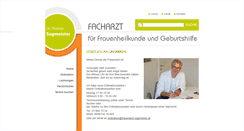 Desktop Screenshot of frauenarzt-sagmeister.at
